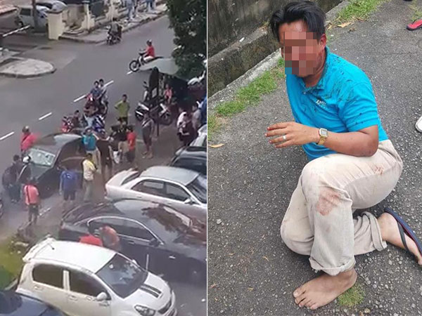 殴打视频曝光！槟城Uber司机被指非礼乘客